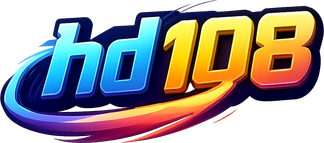 Logo hd108 berwarna hijau
